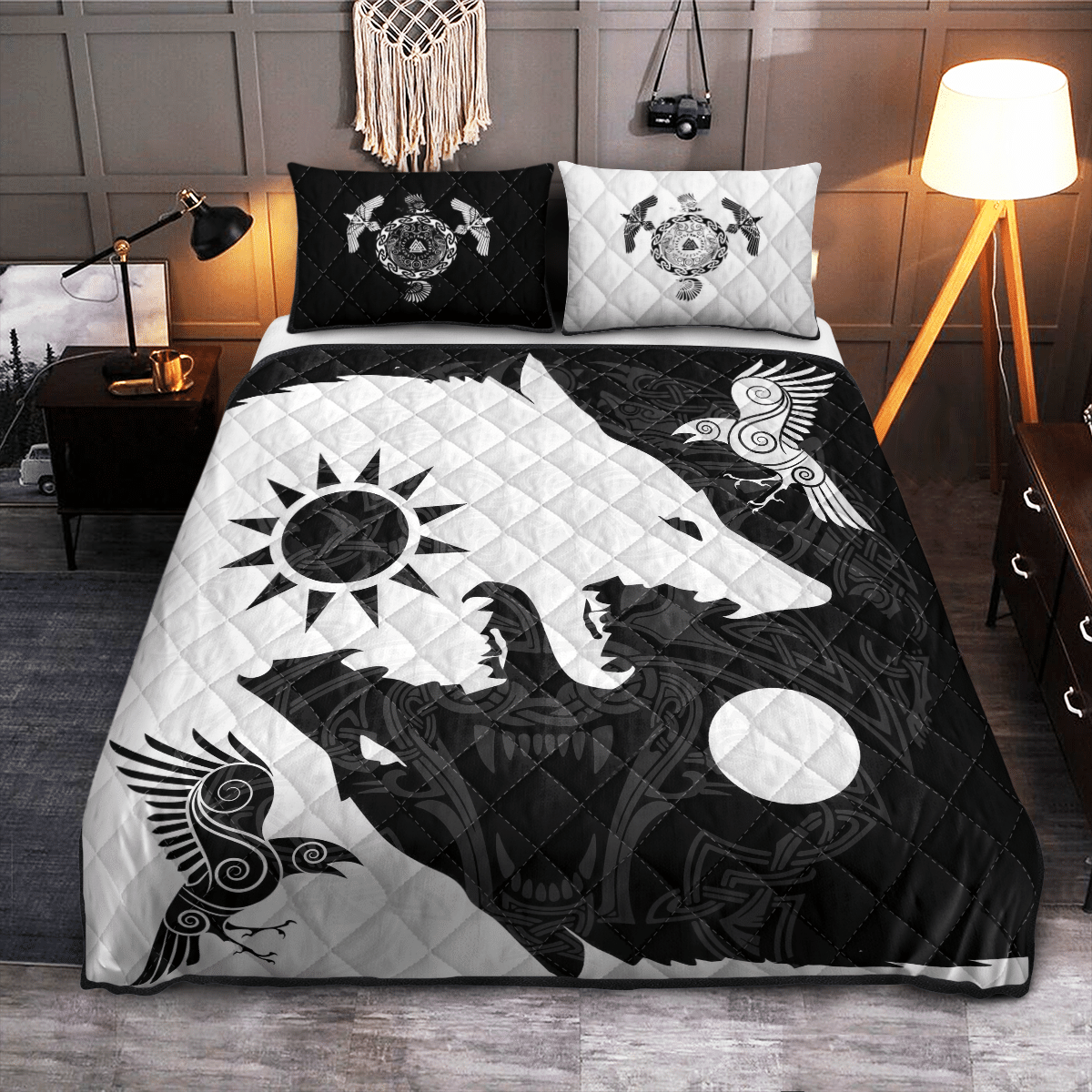 Viking Quilt Bedding Set CLA130901