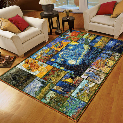 Vincent Van Gogh Works CL171053MDRR Rug