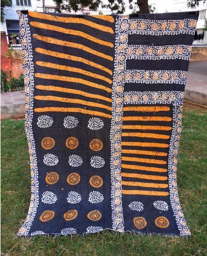 Vintage Kantha CLM260666 Quilt Blanket