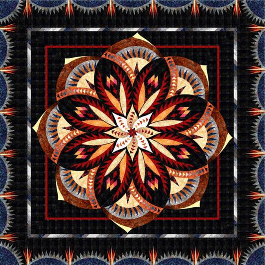 Vintage Rose CLA0810507Q Quilt Blanket