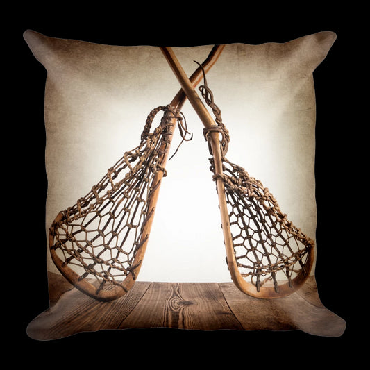 Vintage Lacrosse Sticks Crossed CL15110088MDP Throw Pillow Covers