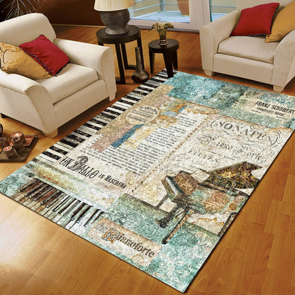 Vintage Piano DD140839A Rug