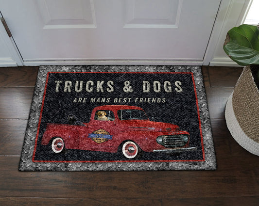 Vintage Truck VD0611169D Non-slip Door mats