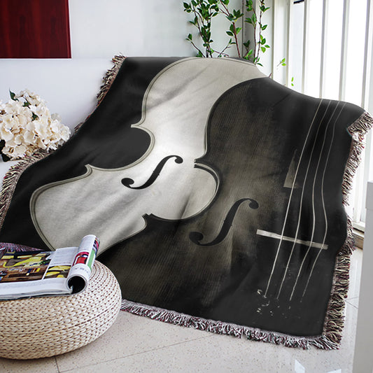 Violin HT1710152S Throw Blankets For Sofa