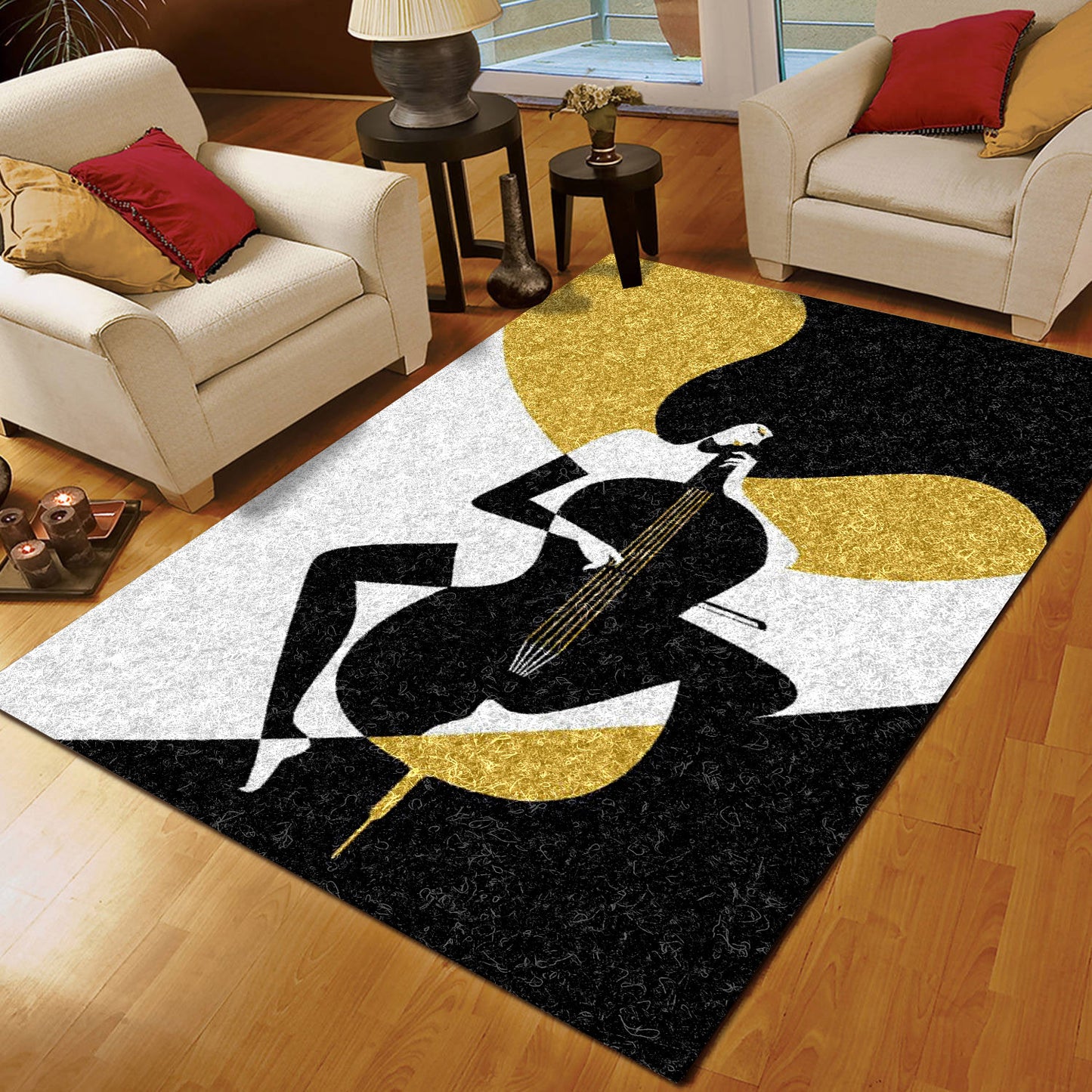 Violin Women HM290847M Rug