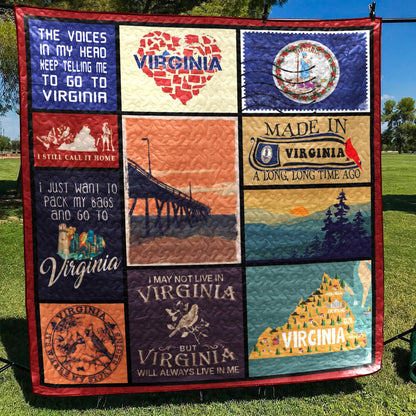 Virginia CL14100538MDQ Quilt Blanket