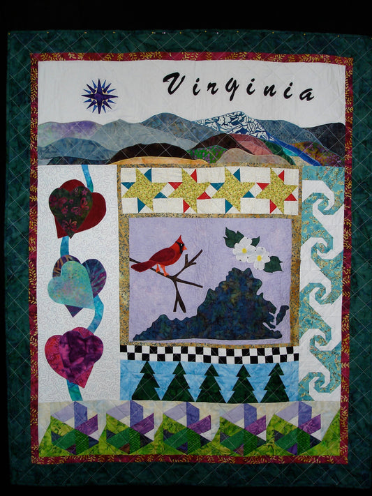 Virginia CLA3011020Q Quilt Blanket