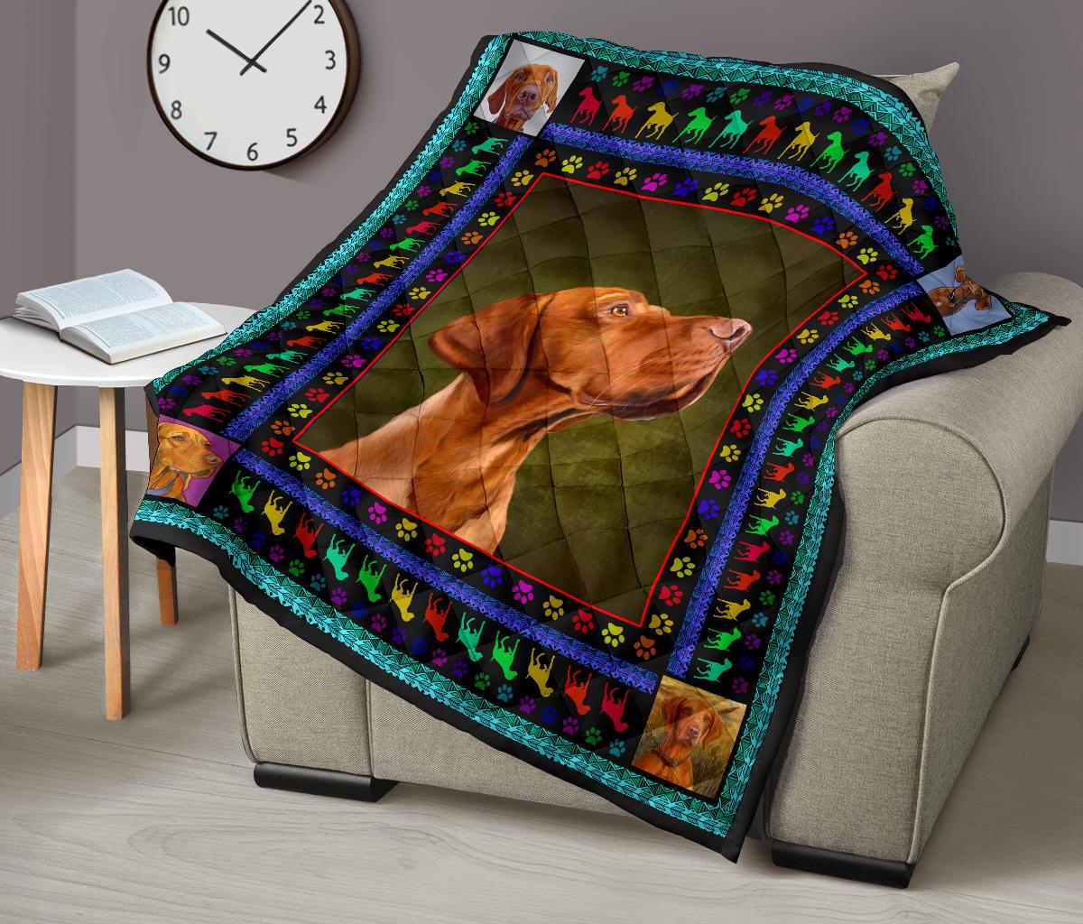 Vizsla CLA2910544Q Quilt Blanket