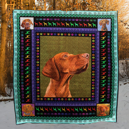 Vizsla CLA2910544Q Quilt Blanket