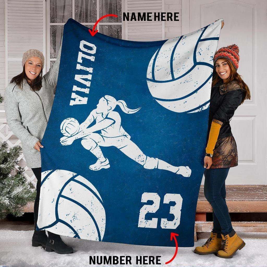 Volleyball CLA0411405F Sherpa Fleece Blanket