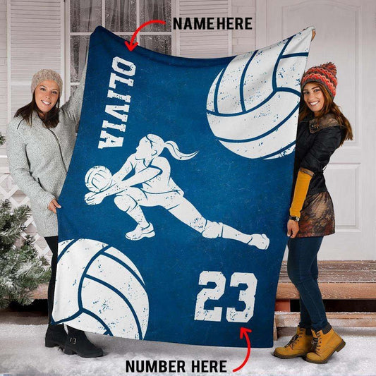 Volleyball CLA0411405F Sherpa Fleece Blanket