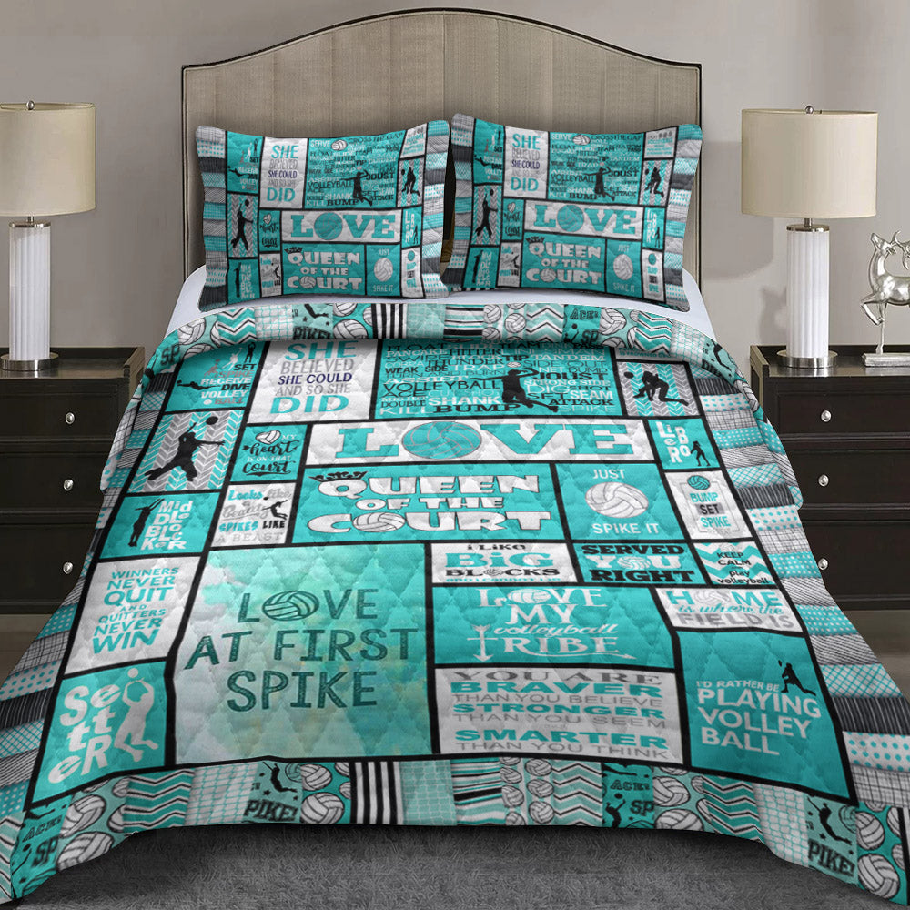 Volleyball Quilt Bedding Set TL140920