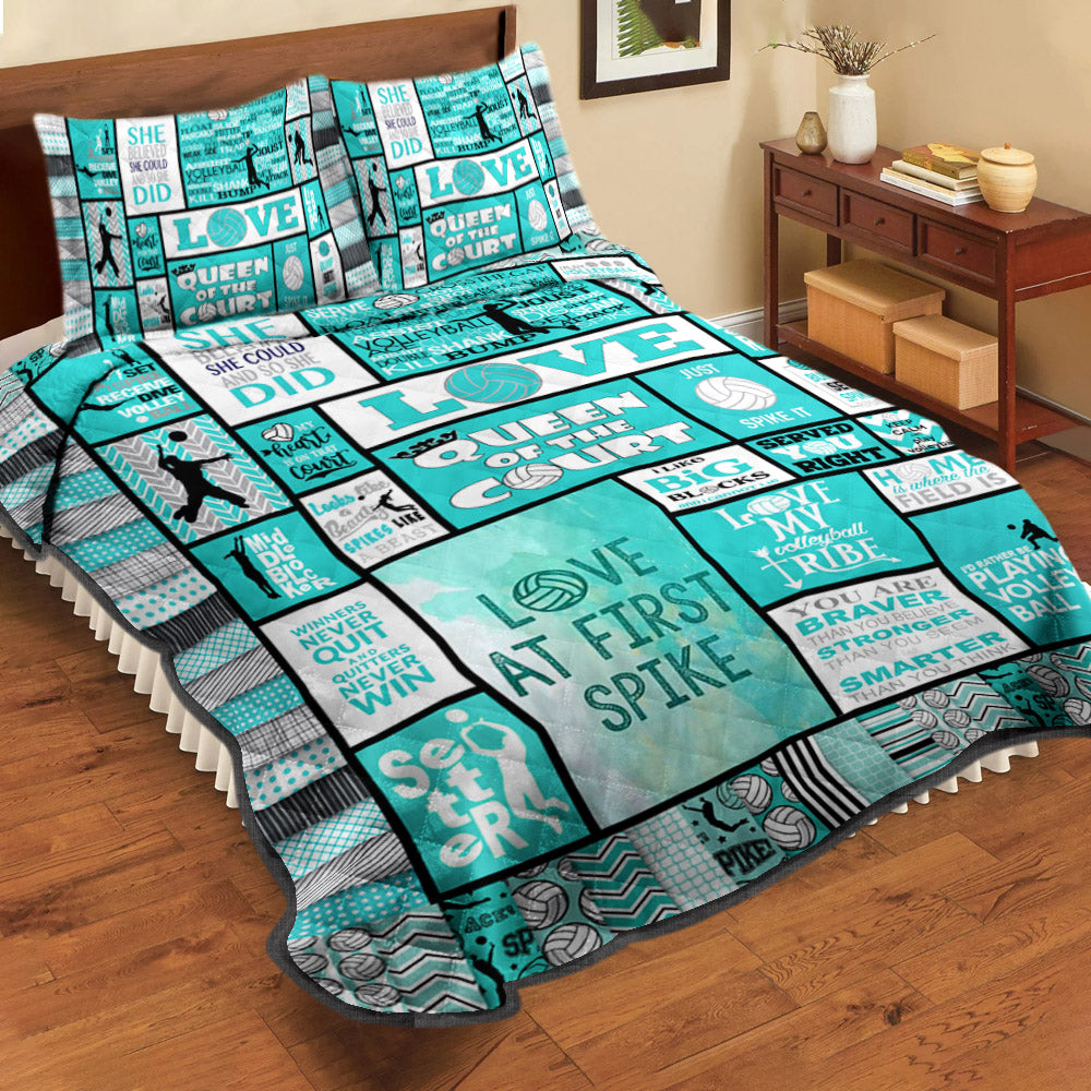 Volleyball Quilt Bedding Set TL140920