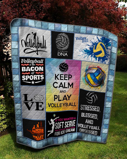 Volleyball TD13110307 Quilt Blanket