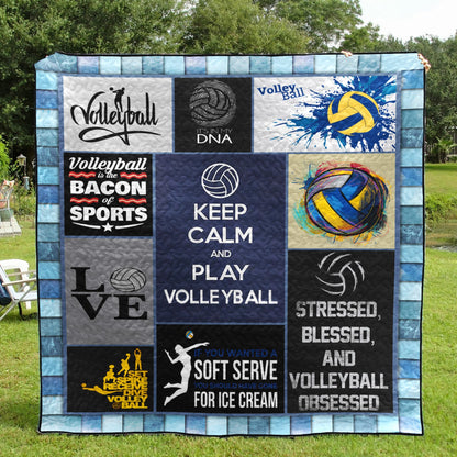 Volleyball TD13110308 Quilt Blanket