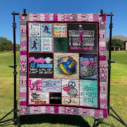 Volleyball TD2809907 Quilt Blanket