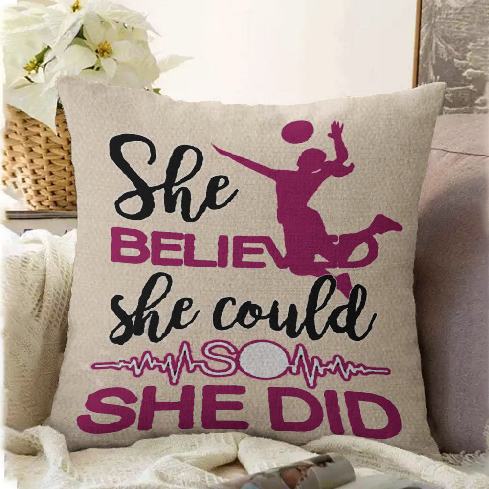 Volleyball CL15100141MDP Throw Pillow Covers