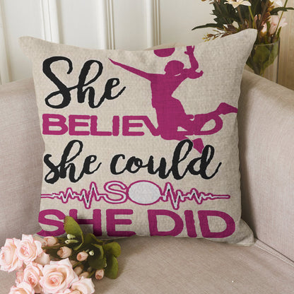 Volleyball CL15100141MDP Throw Pillow Covers
