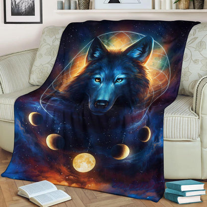 Wolf CLA140864 Sherpa Fleece Blanket