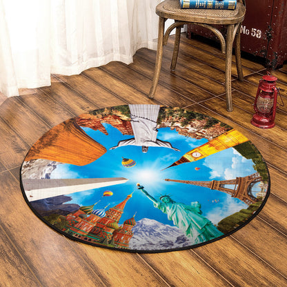 Wonder Of The World TT060816 Round Area Rug
