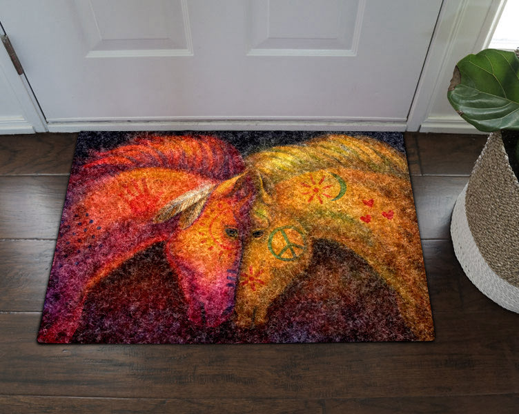 War Horse And Peace Horse DV0711005D Non-slip Door mats
