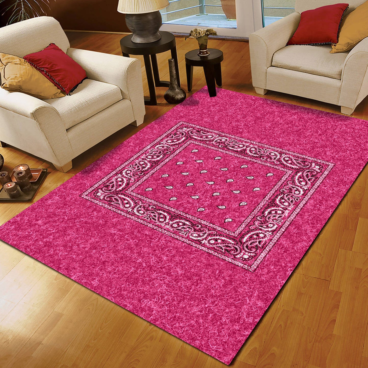 Warm Pink Bandana CLA2110051R Rug