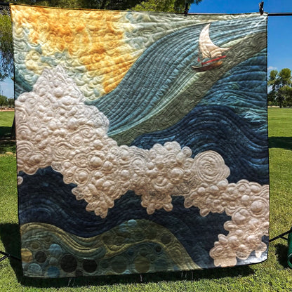 Waves CLA1510487Q Art Quilt