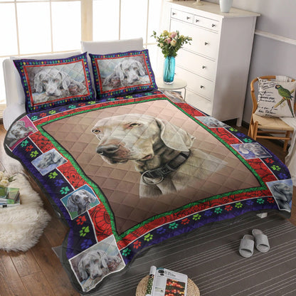 Weimaraner CLA3010031B Quilt Bedding Set
