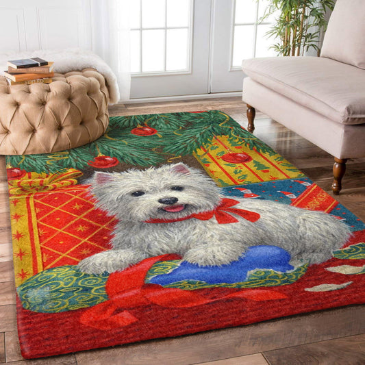 West Highland White Terrier Christmas HM1409132M Rug