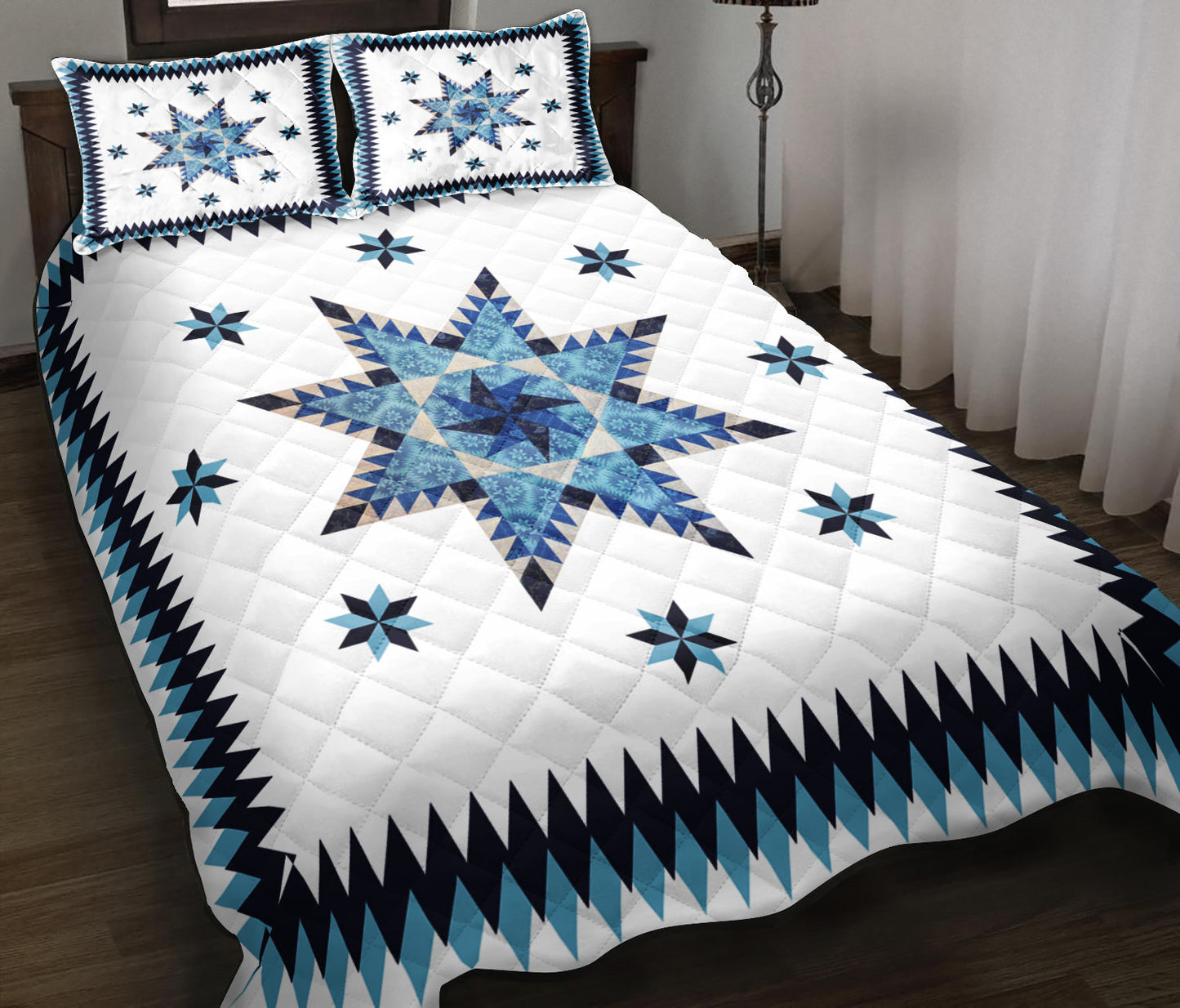 Wester Star Quilt Bedding Set MT1009007