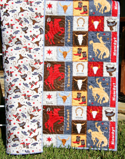 Western Cowboy CLM1511496 Quilt Blanket