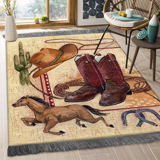 Western CG0510161F Decorative Floor-cloth