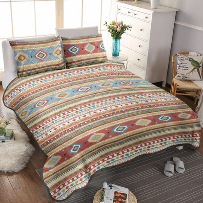 Western CLM0811139B Quilt Bedding Set