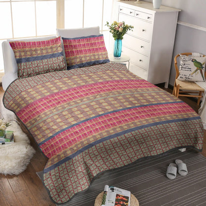 Western Plaid CLM0811142B Quilt Bedding Set