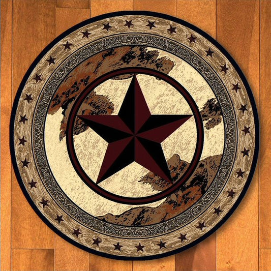 Western Star CLM2310169R Round Area Rug