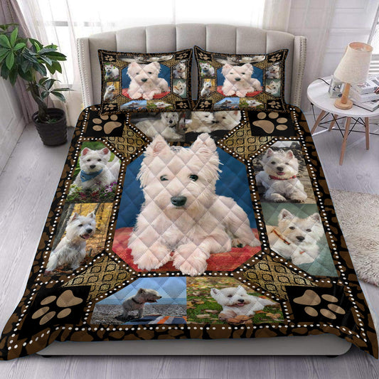 Westie Quilt Bedding Set HN150908M