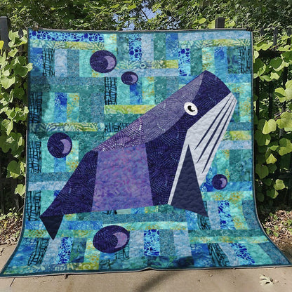 Whale BL270639 Quilt Blanket