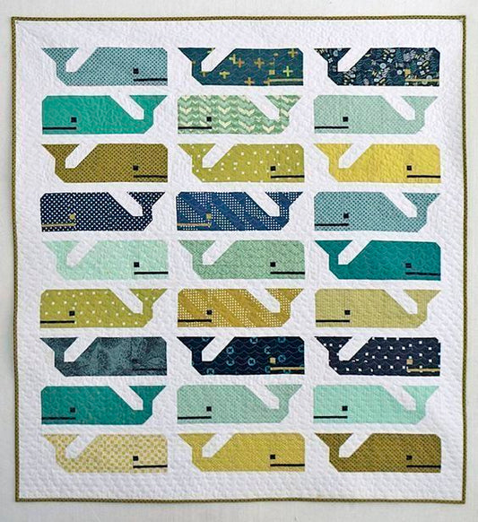 Whale CLT280638 Quilt Blanket