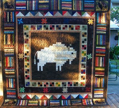White Buffalo CLA180647 Quilt Blanket