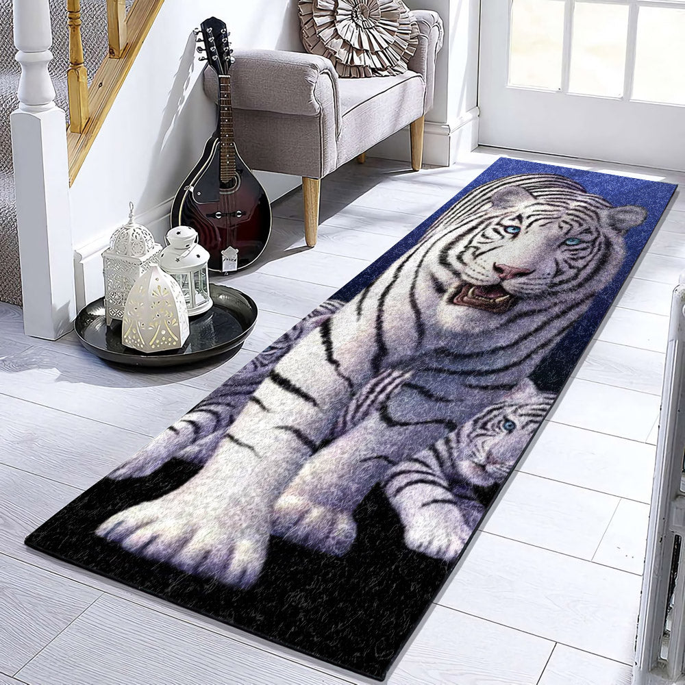 White Tigers HN081090RU Runner Rug