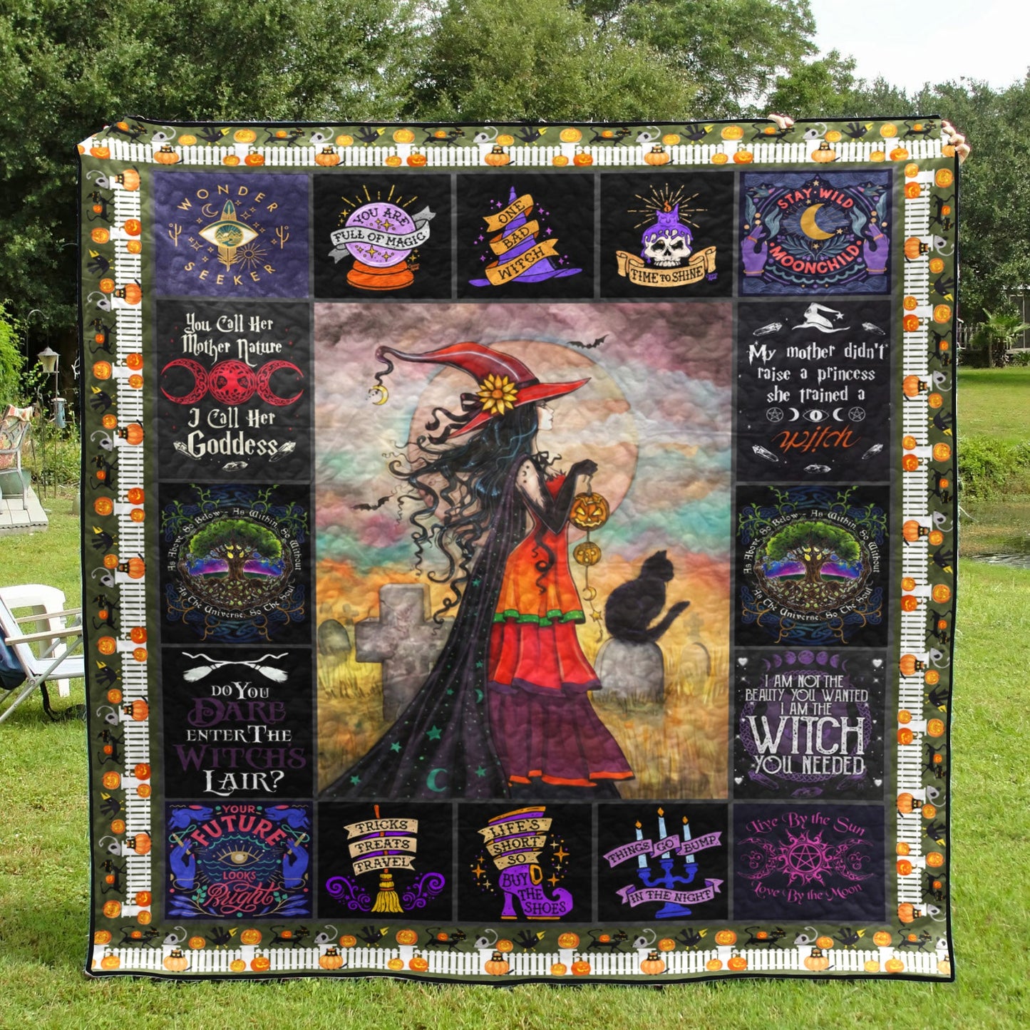 Wicca CLM020746 Quilt Blanket