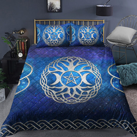 Wicca Goddess Quilt Bedding Set TL300909