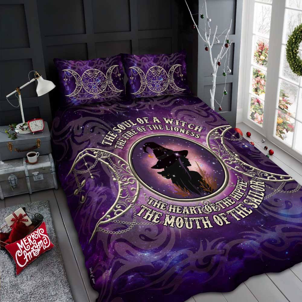 Wicca Pagan Quilt Bedding Set CLH1009010