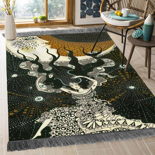 Wiccan BT0410224O Decorative Floor-cloth