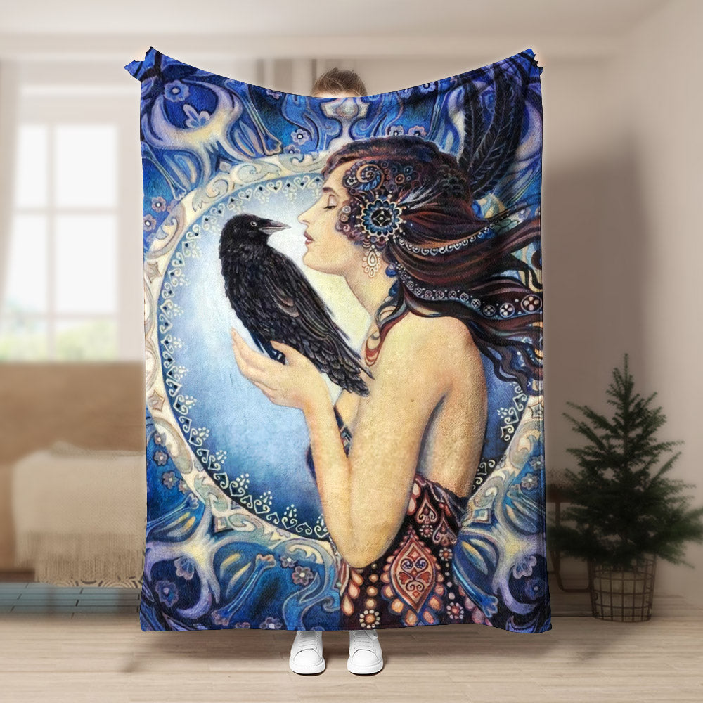 Wiccan BT240882F Sherpa Fleece Blanket