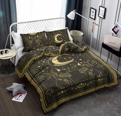 Wiccan Cats And Moon NT090878B Bedding Sets