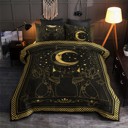 Wiccan Cats And Moon NT090878B Bedding Sets
