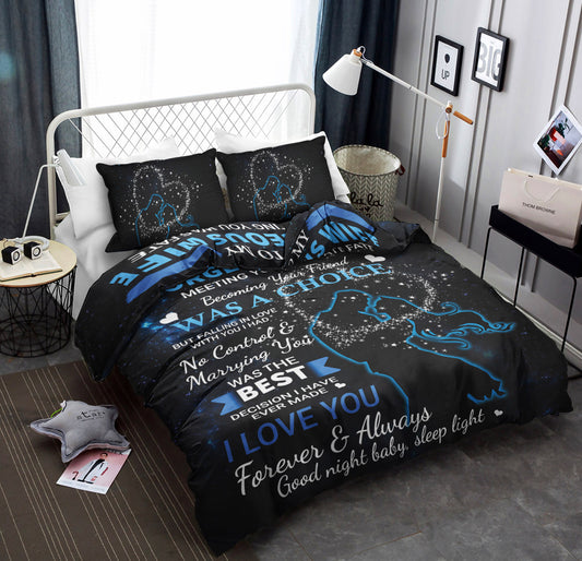 Wife Meeting you was fate CLA19100083B Bedding Sets