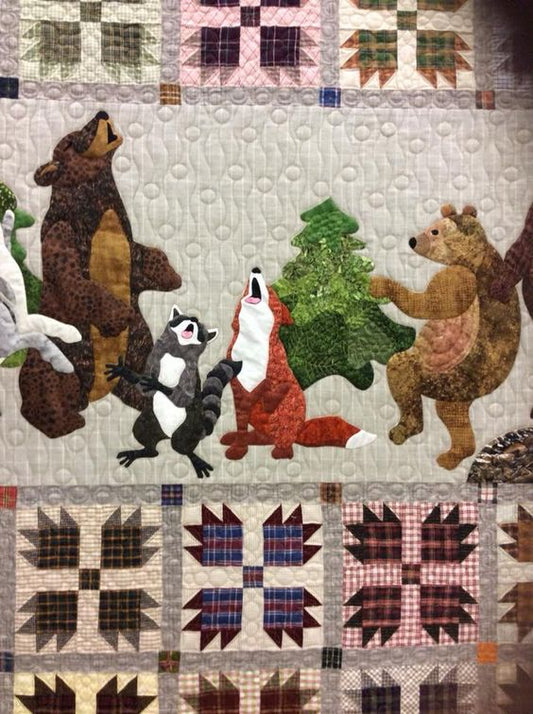 Wild Animal CLP1111454Q Quilt Blanket