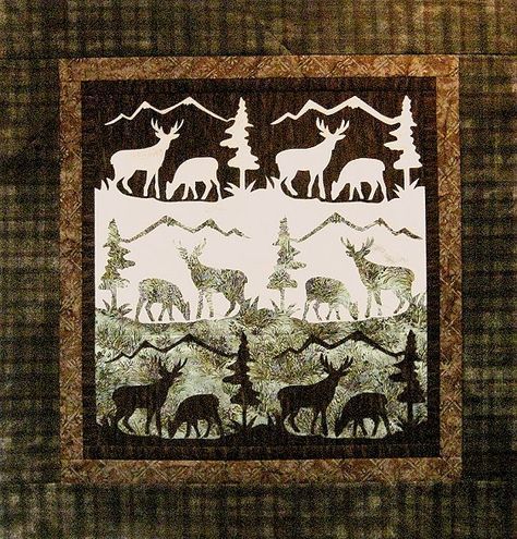 Wildlife CLA1410610Q Quilt Blanket